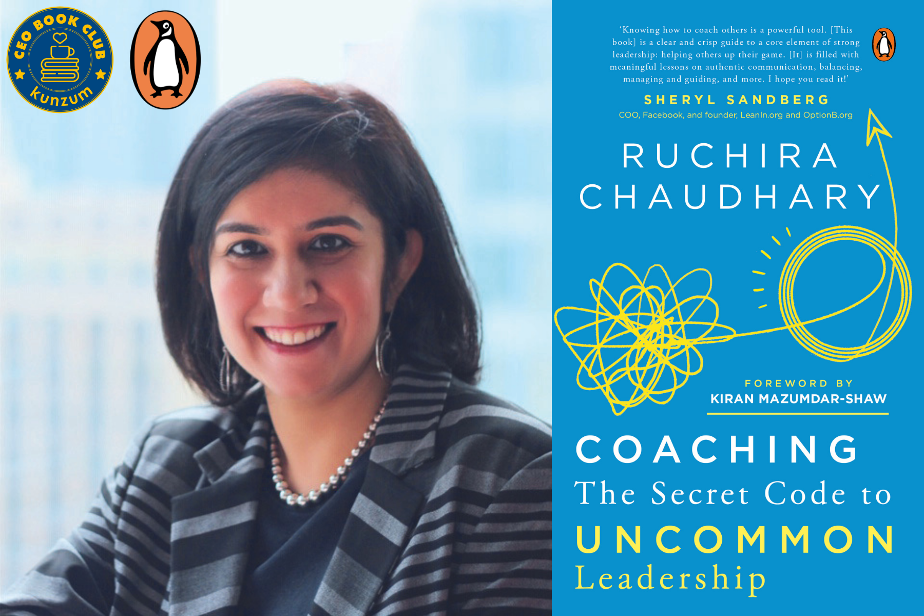 Uncommon Leadership: Author Ruchira Chaudhary Talks to Penguin India CEO, Gaurav Shrinagesh – Gurgaon, May 26 | CEO Book Club