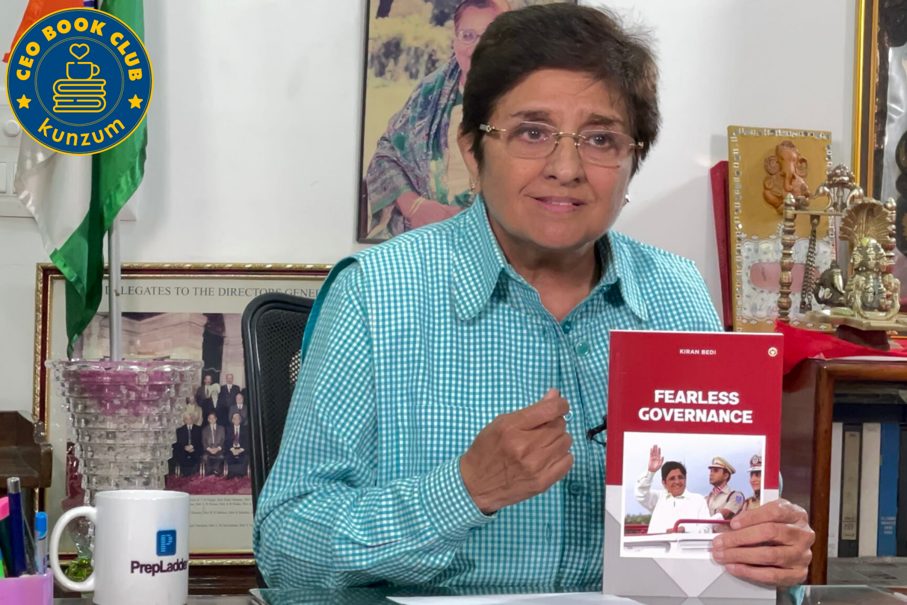 Fearless Governance: A Discussion With Dr Kiran Bedi – Gurgaon, May 8