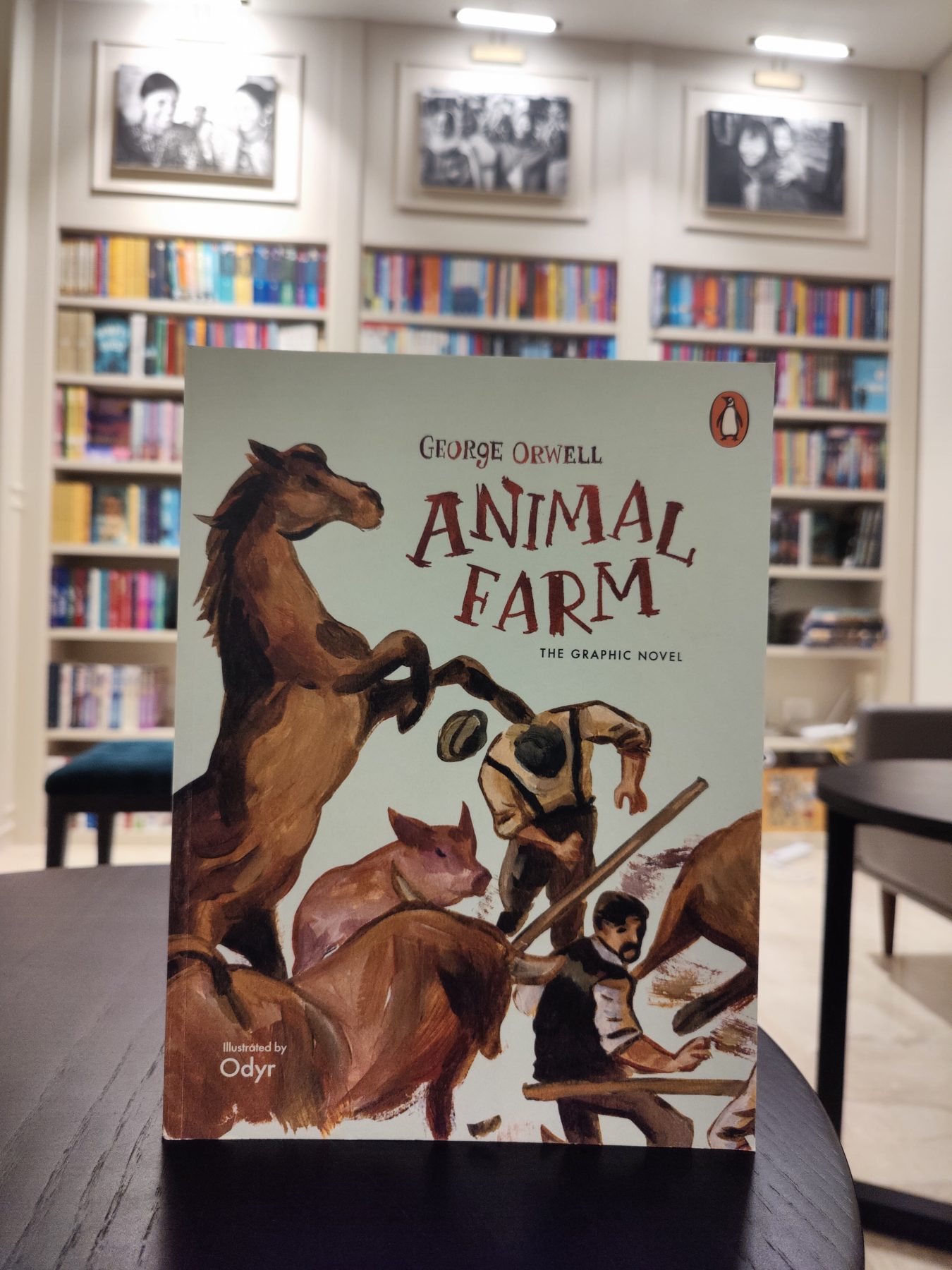 George Orwell’s Animal Farm, illustrated by Odyr