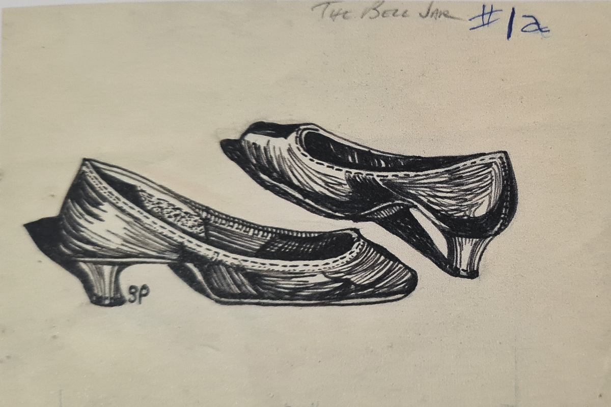 Plath shoes for The Bell Jar