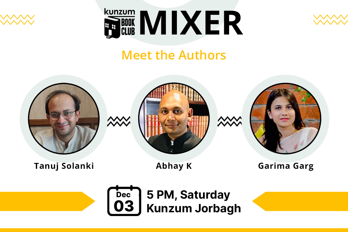 Join Us at the First Kunzum Book Club Mixer and Meet Groundbreaking Authors!