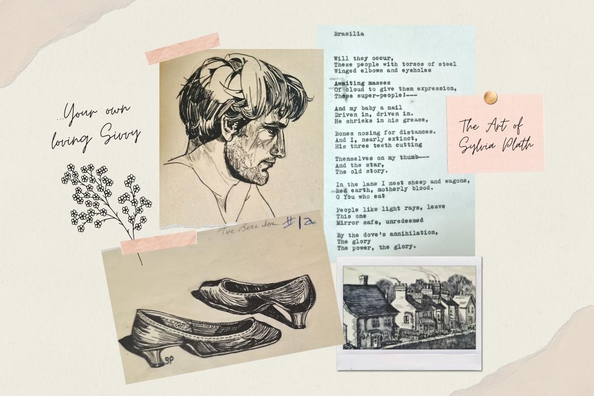 Sylvia Plath’s Drawings: The Lesser-Known Art of a Famous Writer