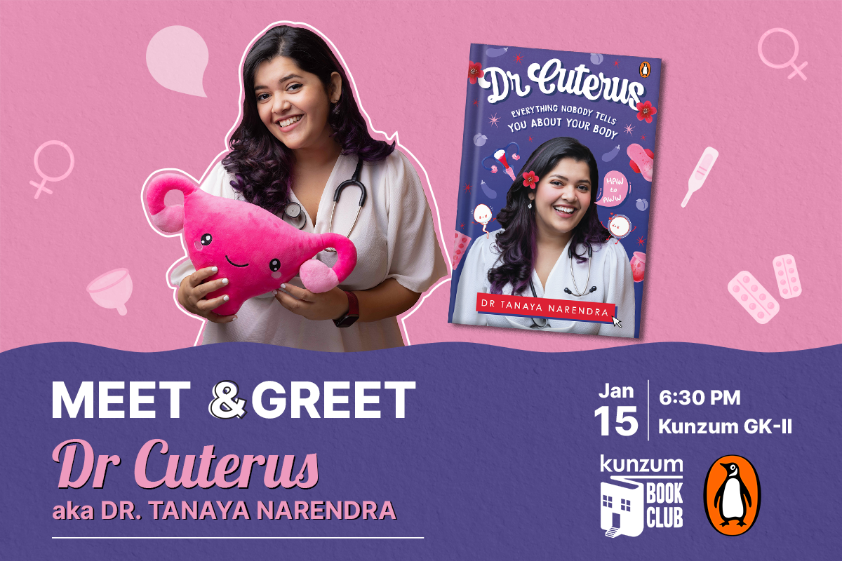 Meet Dr. Cuterus aka Dr. Tanaya Narendra as She Signs Copies of Her Book & Answers All Your Questions on Sexual Health