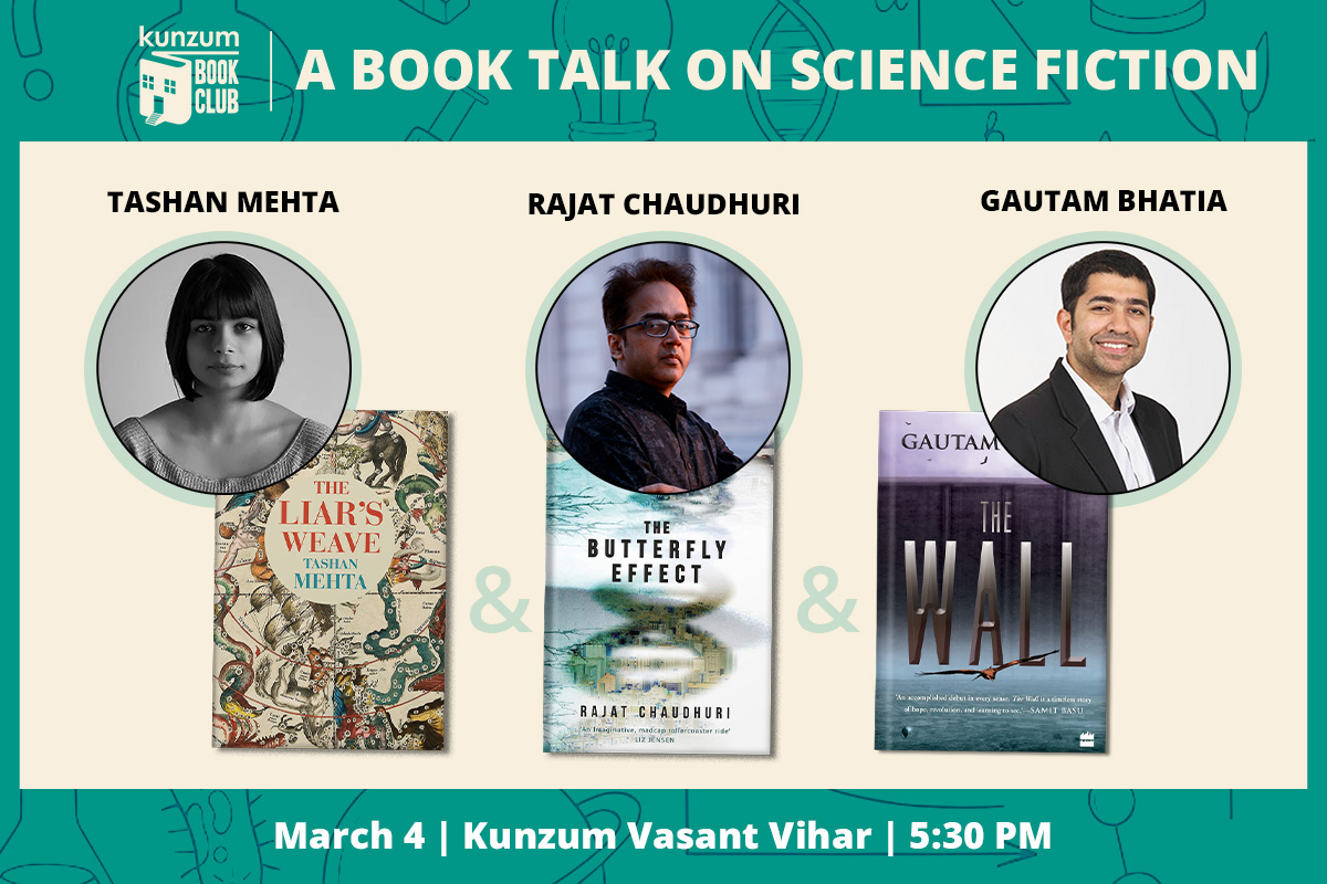 A Book Talk on Science-Fiction: Join Tashan Mehta, Rajat Chaudhuri, and Gautam Bhatia in a Unique Discussion