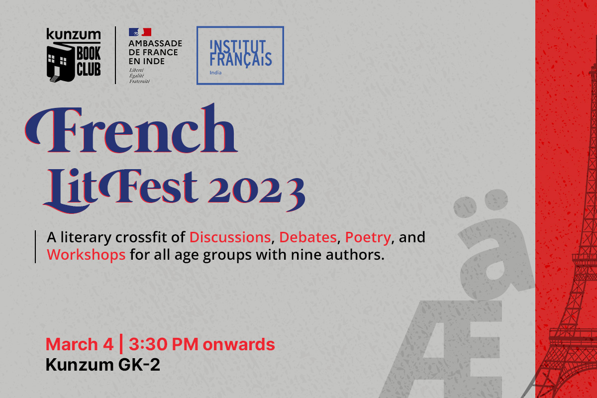 The New-Look Kunzum GK2 is Hosting the French Litfest 2023!