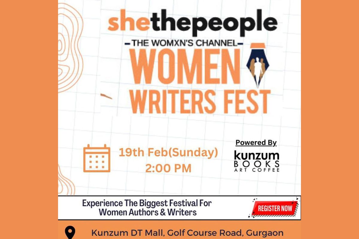 Celebrate Women’s Writing: Join Us for a Women Writers Fest organised by ShethePeople at Kunzum Gurgaon!