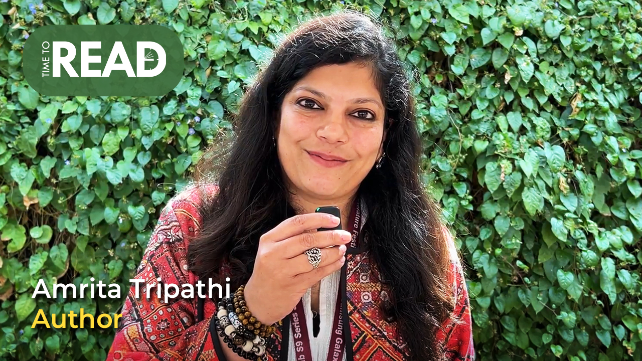 Amrita Tripathi – Writer: Reading Connects Humans | #TimetoRead