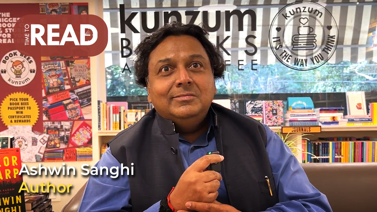 Ashwin Sanghi – Author: Reading Gives You Power | #TimeToRead