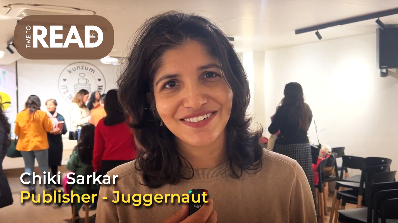 Chiki Sarkar – Publisher, Juggernaut: You Lose Yourself in Bookstores | #TimeToRead