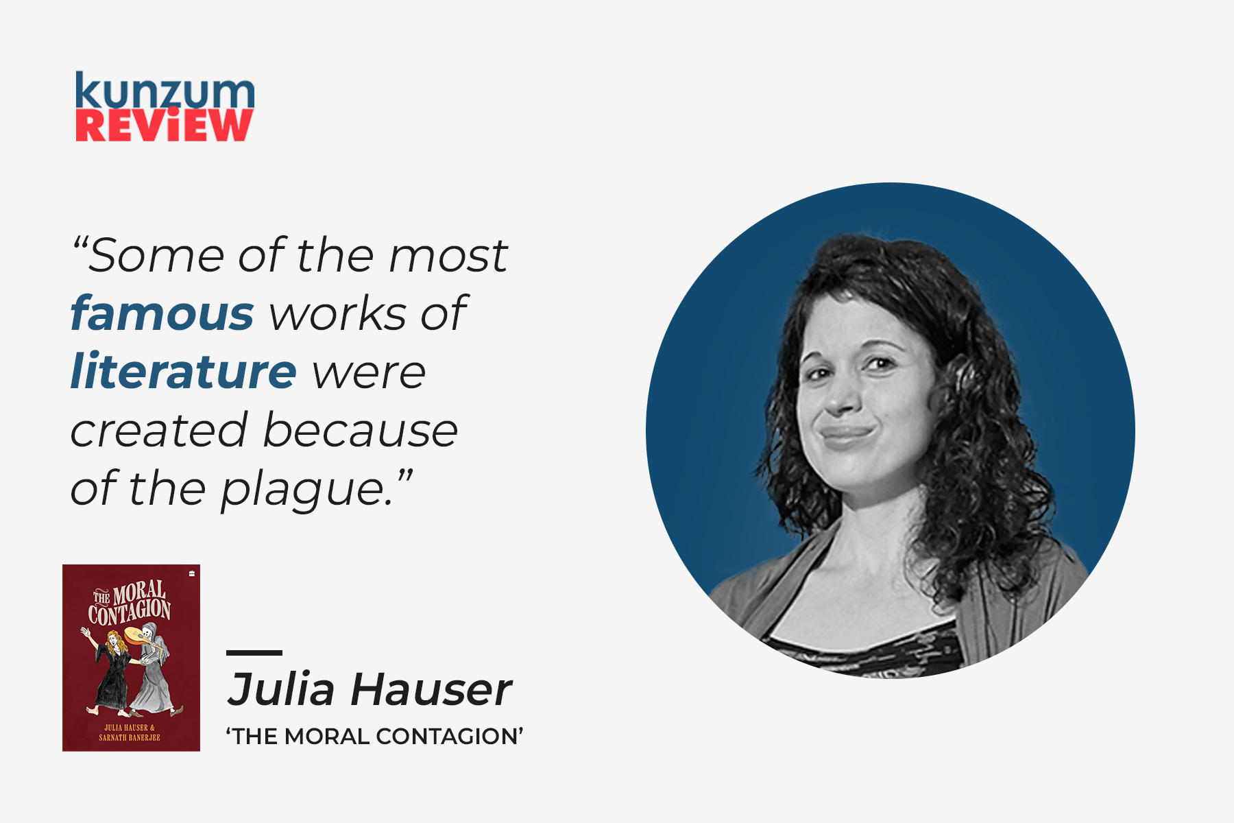 Author Interview: Plagues Had a Huge Impact on our Society, Says Julia Hauser