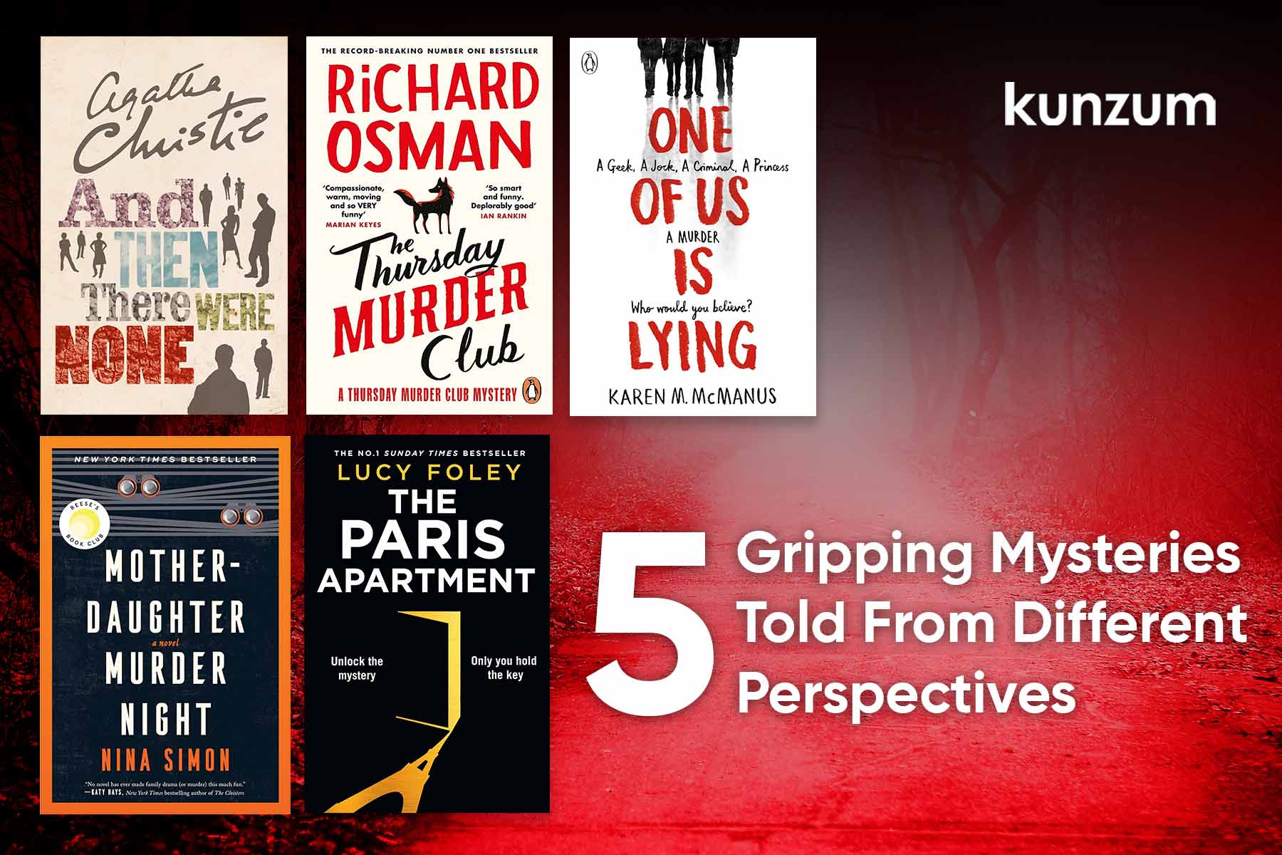 5 Gripping Mysteries Told From Different Perspectives