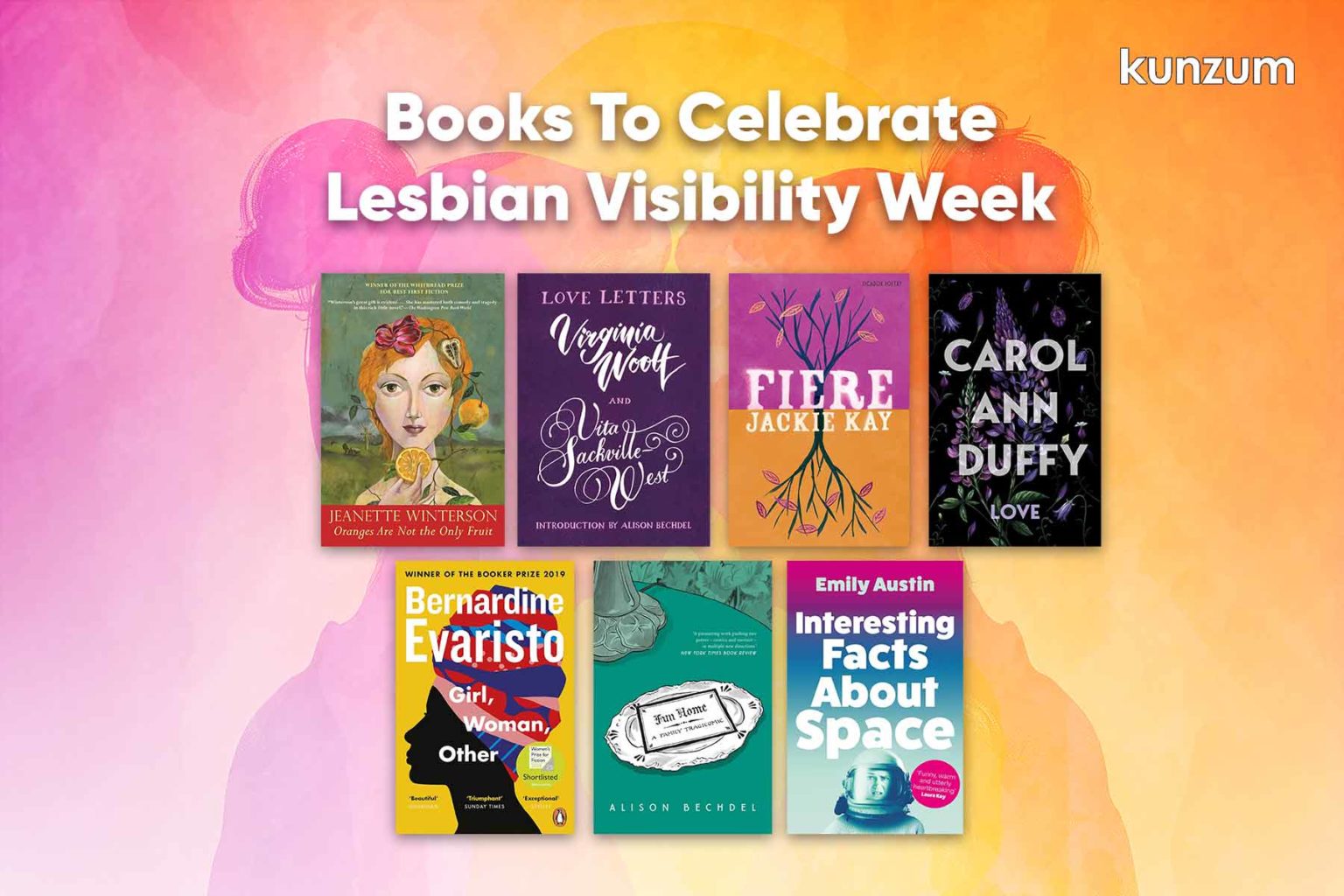 7 Books To Celebrate Lesbian Visibility Week Kunzum