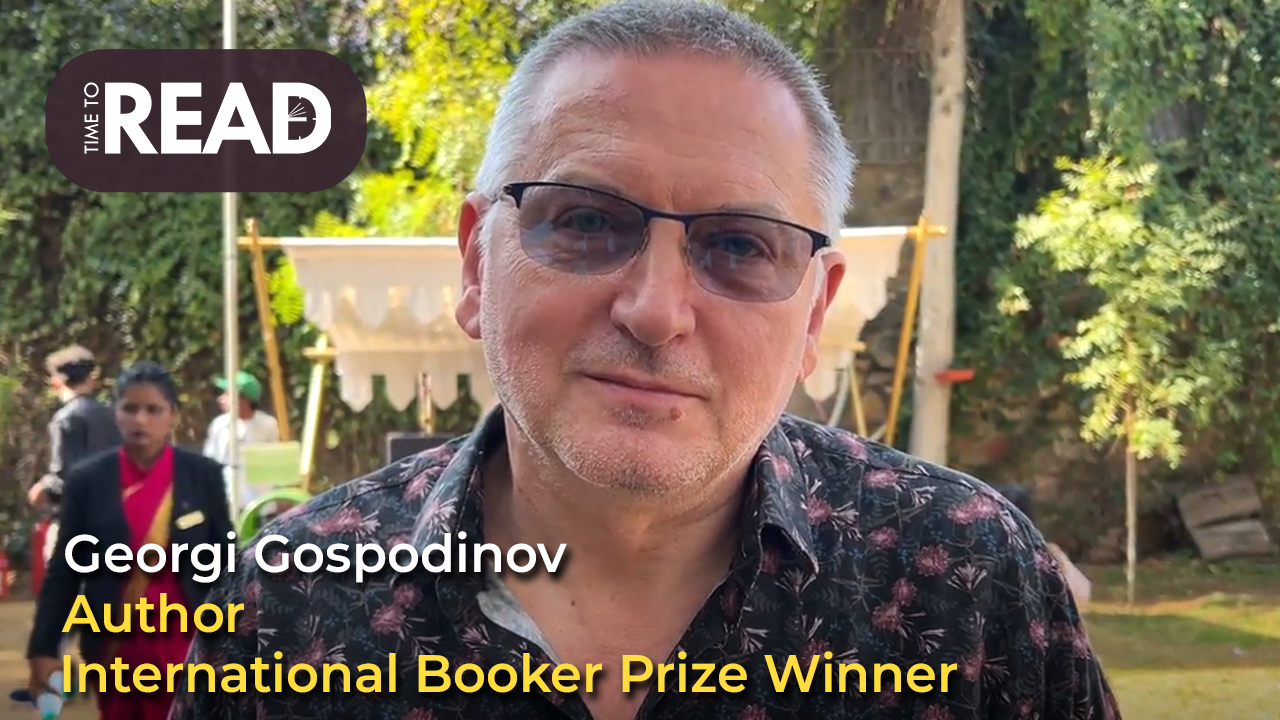 Georgi Gospodinov – Booker Winner: Reading Serves as Antidote to Propaganda | #TimeToRead