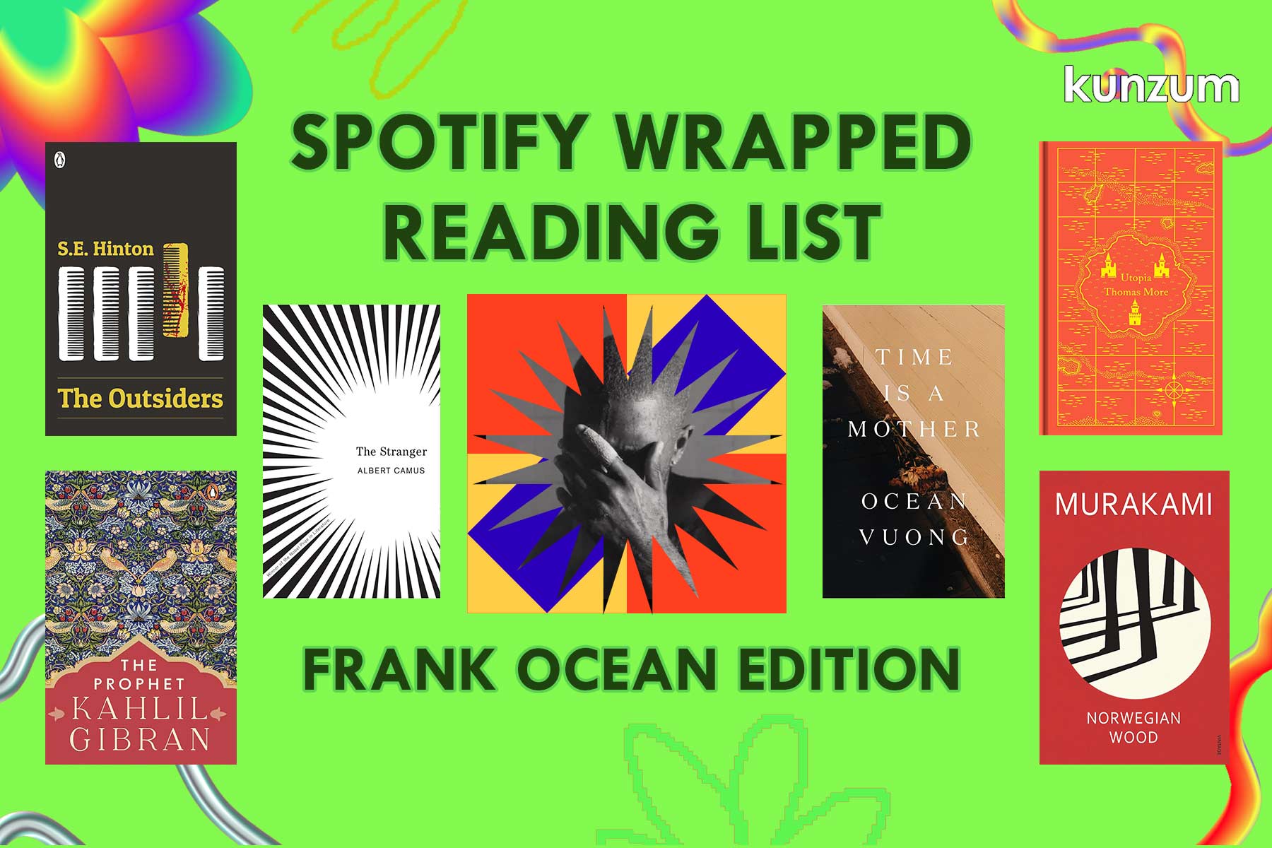 Spotify Wrapped Reading List: The Frank Ocean Edition