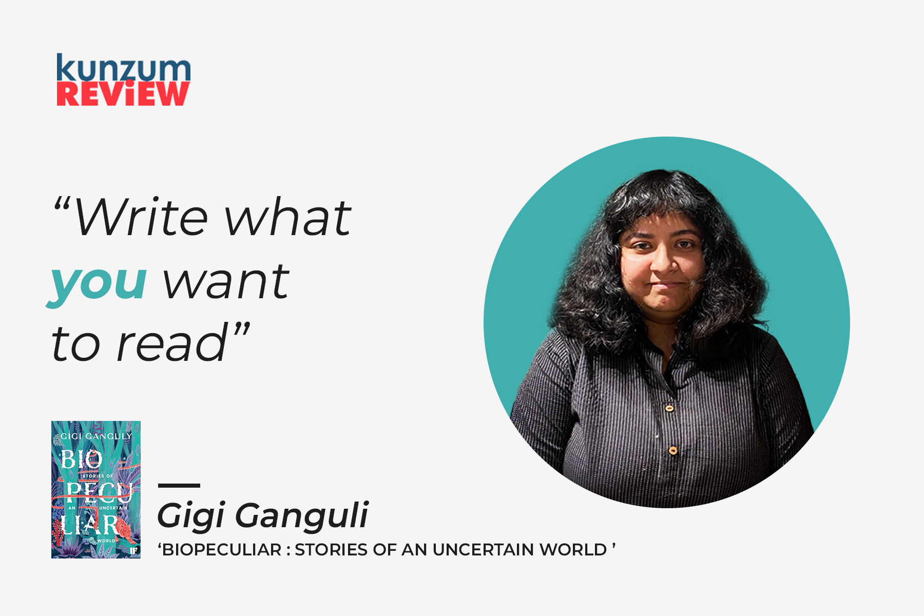 Author Interview: Talking Cats, Dolphins on Drugs and the Biopeculiar with Gigi Ganguly